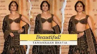 Anant Ambani-Radhika Merchant Wedding:Tamannaah Bhatia brings glamour to the function;looks ethereal