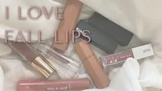 My Favorite Fall Lip Products | Best Fall Lipstick Shades 2021