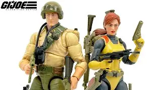 GI Joe Classified Series Retro Duke & Scarlett Review!