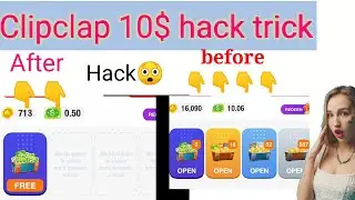 Clipclap  10$  Hack trick 2021 || Clipclap hack redeem code || Clip clap hack || Hack