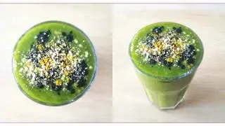 Flat Belly Detox Smoothie (To Help You Get Fit & Burn Fat!)