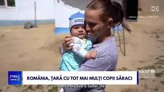 Un copil din trei trăiește &icirc;n Rom&acirc;nia &icirc;n risc de sărăcie sau excluziune socială