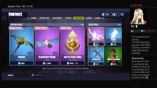 Fortnite store LIVE | New donation link | new featured items tonight | I talk to to my stream
