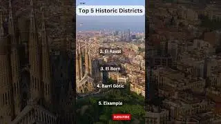 Top 5 Historic Districts Barcelona
