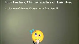 Fair Use Doctrine Tutorial
