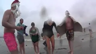 Galway Cope charity swim xmas 2015