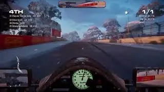 Grid Legends PS5 - Mount Panorama, sunset/snow (BEAUTIFUL!!!)