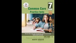 Book Preview Video | COMMON CORE | 7th Grade Math Practice Tests ,Volume 1