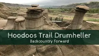 Hoodoos Trail Hike Drumheller Alberta Canada
