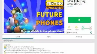 New Phones In Texting Simulator. ( Roblox. )