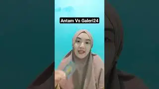 EMAS GALERI24 VS ANTAM LEBIH UNTUNG MANA? #emas #antam #galeri24 #shorts #investasiemas