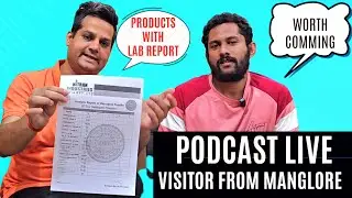 Lab testing report parameters for washing powder & Fmcg cleaning products (Podcast Manglore)