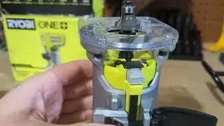Ryobi ONE+ 18v Handheld Router Review