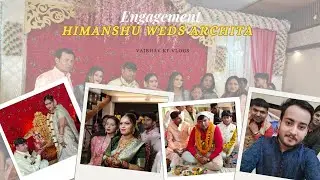 Himanshu Weds Archita/Beautiful Bride Entry/Ring💍 Ceremony/Full #wedding 4K #vlog/#happyfamily