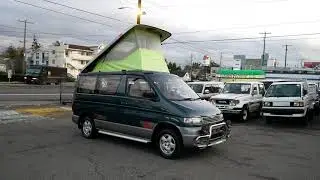 1995 Mazda Bongo Friendee Pop-Top Camper Diesel 4WD Walkaround