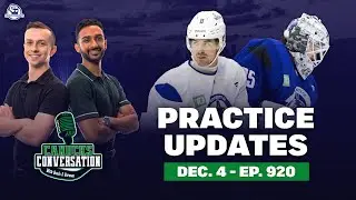 Canucks practice + Family Feud | Canucks Conversation