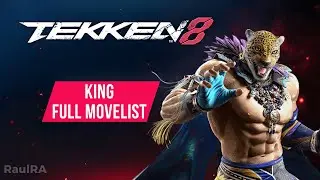 TEKKEN 8 King Full Move List + Sample Combos (PS5)