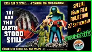 THE DAY THE EARTH STOOD STILL - 16mm Film Projection at CELLUDROID '24 Film Fest