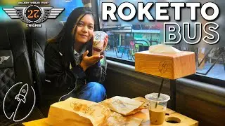 CAFE BERJALAN PERTAMA DI KOTA MALANG | NYOBAINNYA BARENG 12 ORANG LANGSUNG!! | ROKETTO BUS 27 TRANS