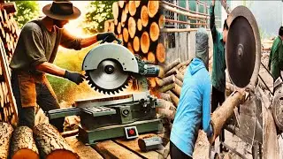 Acacia Wood Processing Process At A Sawmill
