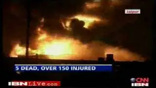 Jaipur Indian Oil Depot Fire Tragedy :: 2 :: 12 Hrs After :: 301009