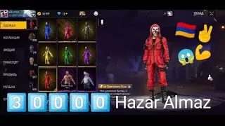free fire hayeren:donat 30000 hazar almaz hanum enq:sax klouner nor glav hanum enq sax sabityaner