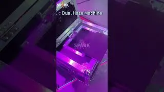 Dual haze machine #stagelight #stageeffects #fogmachine #partymachine #dualhazemachine #stageshow