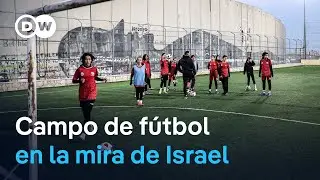 Israel could raze football field located in Palestinian refugee camp in the West Bank