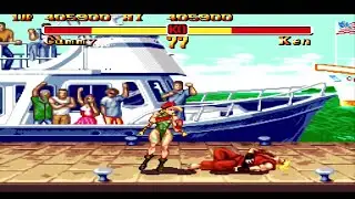 Super Street Fighter II (#08 CAMMY vs. KEN) [MEGA DRIVE] #2151 GamePlay