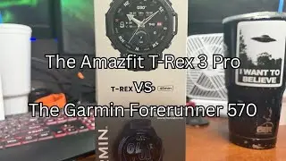 Garmin Forerunner 570 vs T Rex 3 Pro