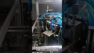 3 parts juice milk cap assembly machine works in clients plant!