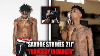 21 Savage Turns on NBA YoungBoy &mdash; This Beef Just Turned DEADLY!