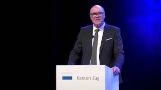 Rede von Bundesrat Martin Pfister am 20.03.2025 an der Bundesratsfeier in der Waldmannhalle in Baar