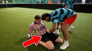 Jordan & Semih FUSSBALL CHALLENGE gegen HAMEDLOCO (geht schief)
