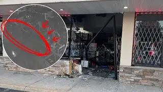 Car crashes into Virginia pawn shop, thieves steal guns in 60 Sec
