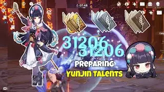 Farming Yunjin talents - Yoimiya Partner :)