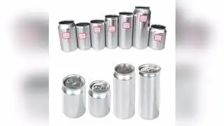250 ml Round Beverage Packing 2 Piece Aluminium Cans Tin slim Soda Can