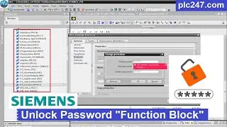 [TIA Portal] Read Password FB/FC Siemens PLC
