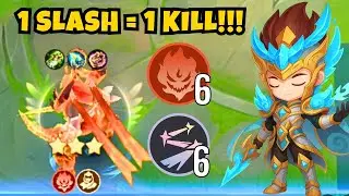 MARTIS ONE SLASH KILL (SATU TEBAKAN MATI) &ndash; MAGIC CHESS META BUILD! ZILONG COMMANDER 