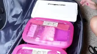 Organize my cosmetology school kit with me 2019-2020