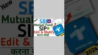 how to edit and modify sbi mutual fund sip by investap app | Modify SIP Date & Amount | 2024