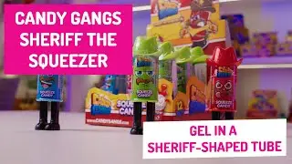 Candy Gangs Sheriff Squeezer &ndash; sweet gel candy in a squeeze tube!