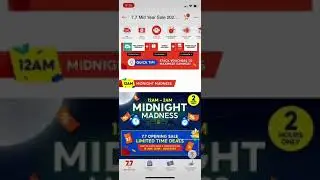 2021 Malaysia Shopee 7.7 77 Mid Year Opening Sale Is Happening Now | Midnight Madness Free Shipping