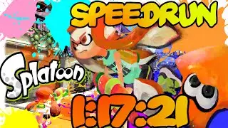 Splatoon Any% Speedrun in 1:17:21
