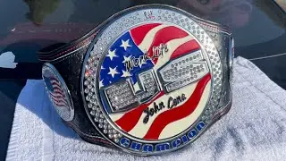 WWE United States Spinner Replica Belt (Releathered and Restoned) 🇺🇸