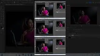 Photoshop 2026 beta - Hue and saturation in tamil language.