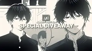 SPECIAL GIVEAWAY FOR 800 SUBSCRIBERS ON ALIGHT MOTION - EFFECT, SLIDES, SHAKE, TRANSITION