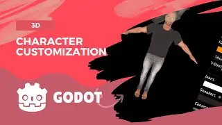 3d character customization system | godot 4 tutorial