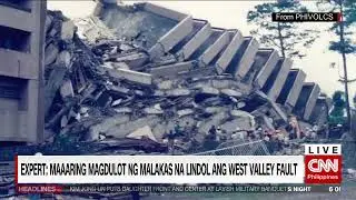 Expert: Maaaring magdulot ng malakas na lindol ang West Valley Fault | News Night