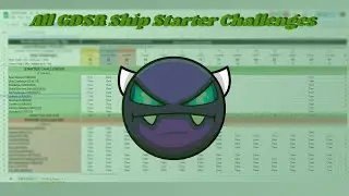 All GDSR Ship Starter Challenges Completed